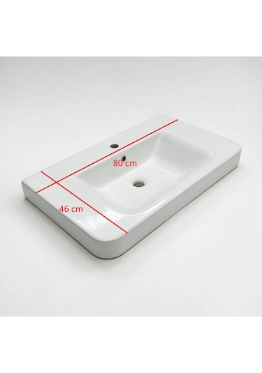 Bocchi Sonia Sx3 1109-001-0826 Lavabo Beyaz 80 CM 1466841