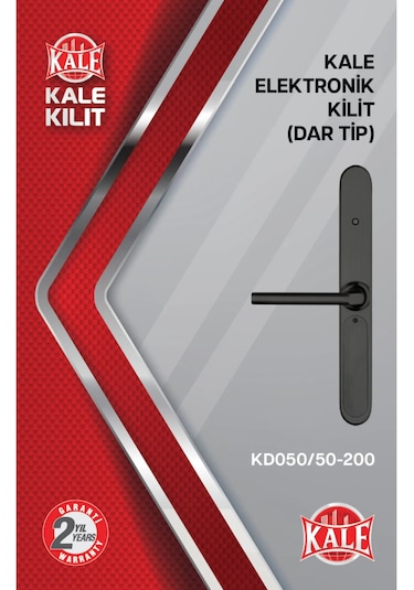 Kd050/50-200 Kale Elektronik Şifreli Ve Parmak İzli Akıllı Kilit