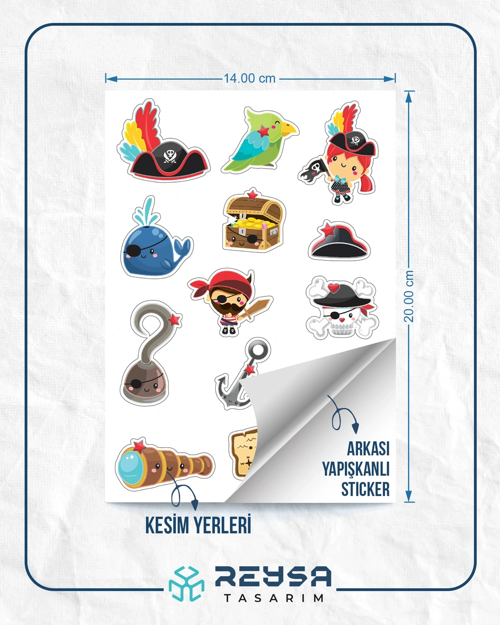 Korsan Sticker Set -1