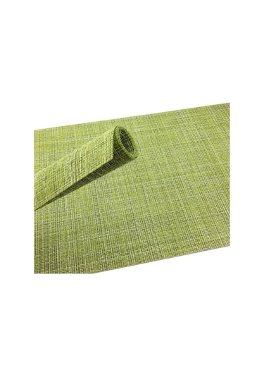 6 Adet Akşam Yemeği Placemat Pvc Yemek Masası Mat Disk Pedleri Yeşil Dekorasyon Tablemat Sofra Pvc Placemat Mutfak Yemek Kasesi Mat Yeşil
