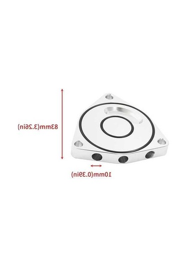 Wondernest Honda Civic 2015-2021 1.5t Turbo Vana Plaka Ayırıcı Bov Kütük Gümüş Coupe