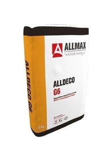 Allmax Alldeco M6 Mineral/tane Desen Dekoratif Sıva 2.0 Mm
