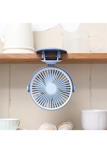 Usb Klip Fan F15 Yedi İnç Küçük Fan Öğrenci Yurt Elektrik Fan Renk: Pembe, Boyut: 200x133x170mm