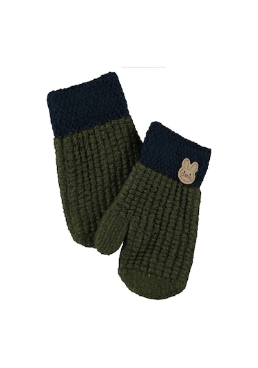 Kitti Erkek Çocuk Eldiven 1-3 Yaş Haki A7240100423w1-1