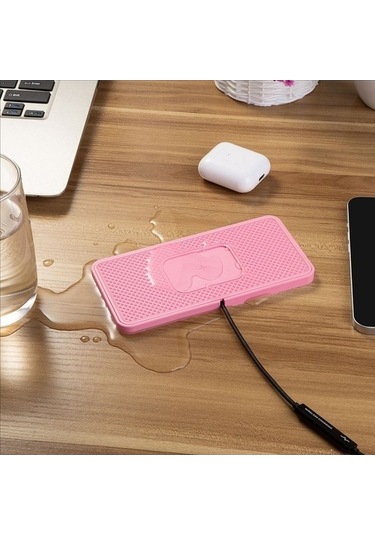 Wondernest C1pro Araç İçin Suya Dayanıklı Kablosuz Şarj Cihazı, Ek Kapaklı Kaymaz Mat Std