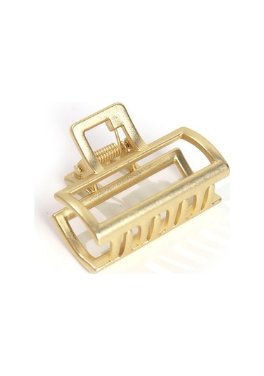 Modern Kare Metal Saç Tokası - Saç Tutucu, Günlük Kullanım İçin Pratik Ve Şık Aksesuar