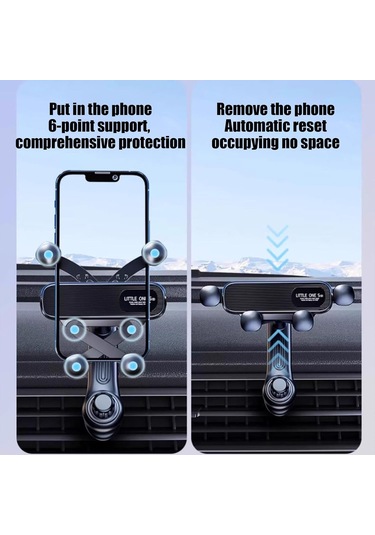 Peugeot 3008 4008 İçin Cep Telefonu Otomobil Beşikleri, Ayarlanabilir Sıkışıklık Araba Telefon Tutucu 360 Dönüşlü Araba Aksesuarları