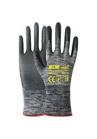 Cmc Desenli Nitril Eldiven 10 Numara 1/2 Kırmızı Cmc1729 12 Adet