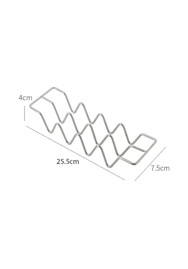 Lunext Taco Ve Hot Dog İçin Stand Daliği Tutucu 447331171 Gümüş