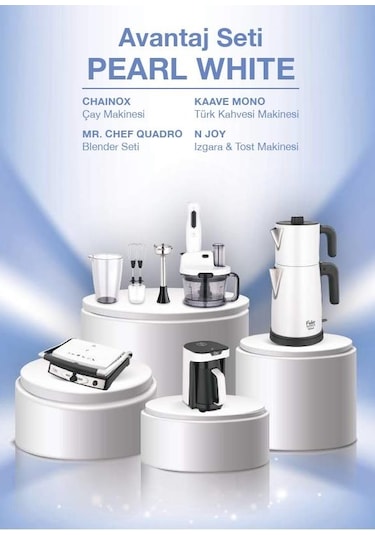 Fakir Pearl White  Çeyiz Seti