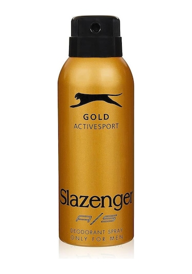 Slazenger Activesport Gold + Yeşil Erkek Sprey Deodorant 2 x 150 ML