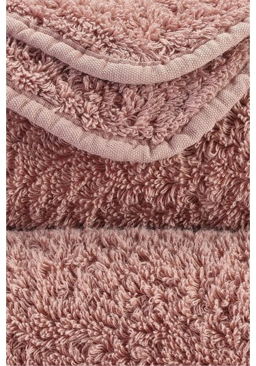 Super Pile Havlu, %100 Mısır Pamuğu, 105x180cm Krem - Rose