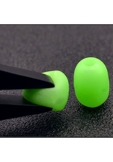 MSO Fosforlu Olta Balıkçılık İğne Stopper Yumuşak Boncuk