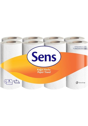 Sens Rulo Kağıt Havlu 8'li