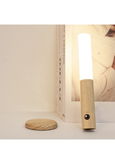 Soulader Şarj Edilebilir Dokunmatik Sensörlü İnsan Vücut Şekilli Led Işıklı Gece Lambası Beyaz