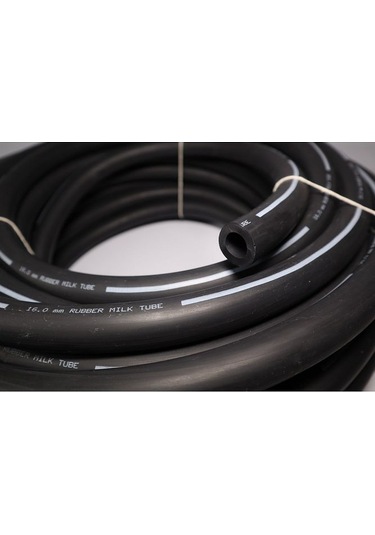 Sağımhane Sistemleri Kauçuk Süt Hortumu 14x24 Mm 2,5 Metre