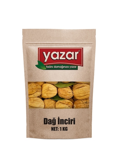 Yazar Kuruyemiş Dağ İnciri 1 KG