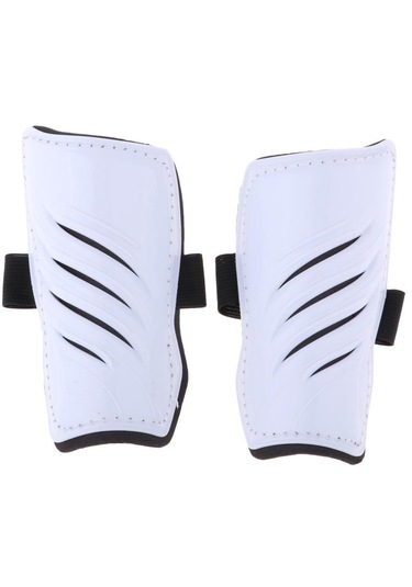 Homyl Çocuk Shin Futbol Pedleri Muhafızlar Koruyucu Beyaz Beyaz Çok Renkli