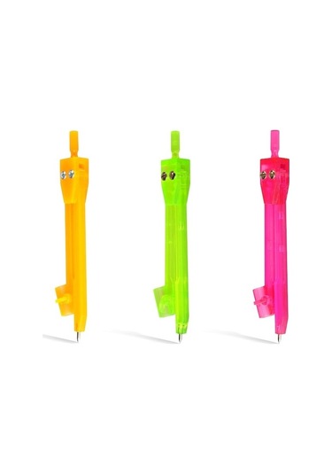 Hatas Pergel Öğrenci Plastik Neon 0882 Karışık Renk