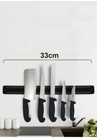 Thentech Mıknatıslı Bıçak Askısı 33cm Diğer