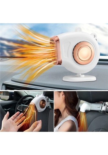 Jialan Oto Kaloriferi Dashboard Kafalık Soğutma İsıtma Hava Fanı