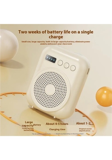 Jialan Öğretmenler İçin Kablolu Mikrofonlu Bluetooth Ses