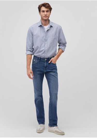 Mavi - Martin Premium Blue Gölgeli Koyu Mavi Jean Pantolon 0037888221 Gece Mavisi