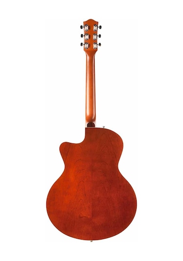 Godin 5th Avenue Cw Kingpin Iı Hb Hollowbody Elektro Gitar Cognac Burst