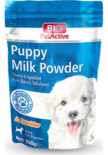 Bio Petactive Puppy Milk Powder Yavru Köpekler için Süt Tozu 200 G
