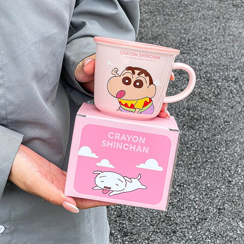 Fosenze Pembe Seramik Kupa 340ml - Evde Kahve/ Kahvaltı İçin Sevimli Tasarım, Çiftler Ve Kadınlar İçin Doğum Günü Hediyesi Diğer