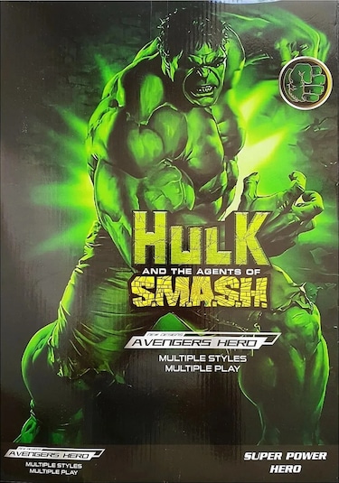 Prestij Oyuncak Figürlü Maskeli Tabancalı Hulk Seti Fab.0250 Hulk