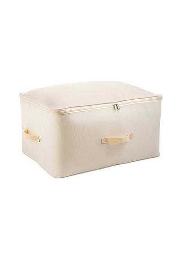 Dancemonkey Cbtx Moho&home Mdj-618012 Yorgan Battaniye Dolap Düzenleyici 600d Oxford Saklama Çantası - Bej Standart 140l