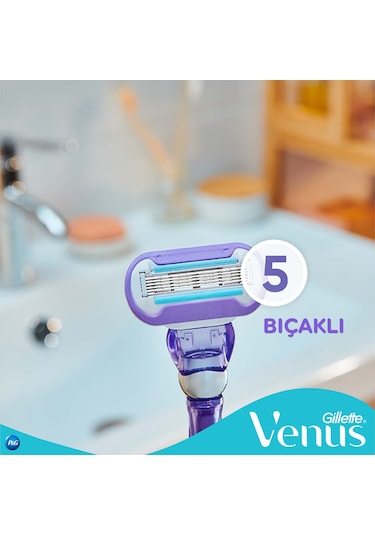 Gillette Venus Swirl Tıraş Makinesi +  Yedek Başlık 3'lü