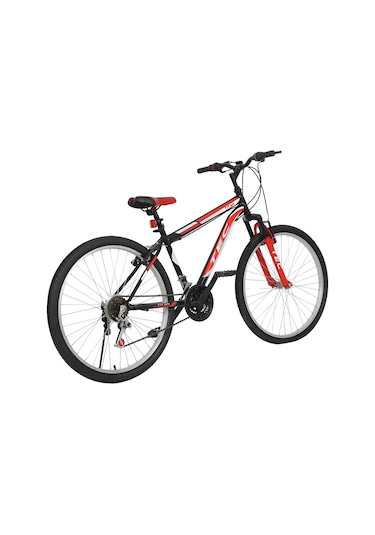 Belderia Tec Titan 26 Jant 21 Vites Dağ Bisikleti 48 Cm Kırmızı / Siyah Siyah - Yeşil