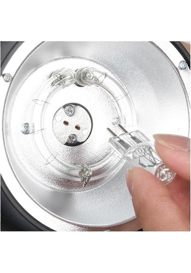 Fotoğraf Stüdyosu Kompakt Flaş Işığı K150a K180a 250sdı 30-perfet İçin 75w 220v Flaş Tüp Lambası Diğer