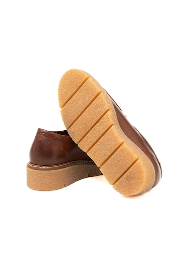 Cuoio Sneaker Günlük Kadın 25k12026 Vergelio Skin Cuoio