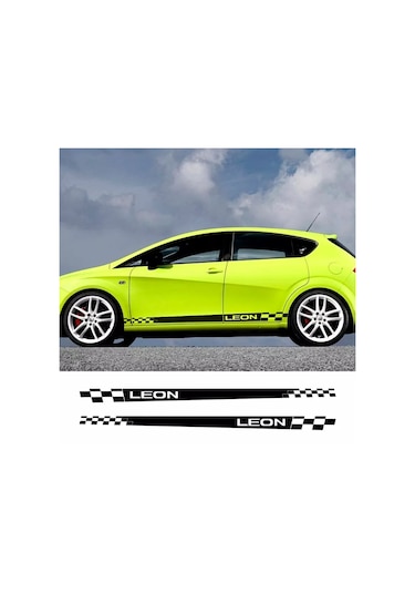 Seat Leon Yan Kapı Sticker Etiket Modeli 2