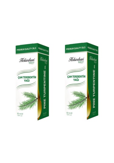Hekimhan Bitkisel Çam Terebentin Yağı 2 x 50 ML