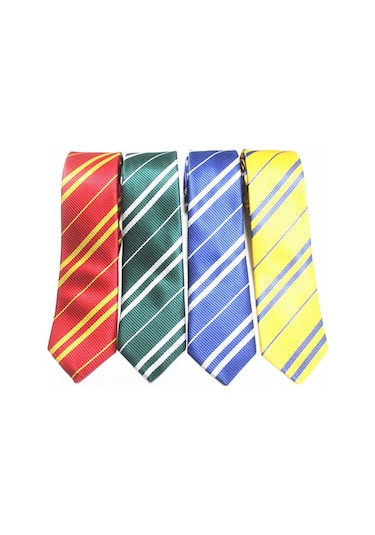 Harry Potter Gryffindor Kravat Gryffindor Slytherin Ravenclaw Cosplay Mavi Mavi
