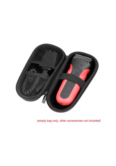 Springsun Braun 3010s, 7 Seri Ve 9 Seri İçin Sert Eva Su Geçirmez Darbeye Dayanıklı Tıraş Makinesi Taşıma Kutuğu - Sağlıklı Saklama Siyah