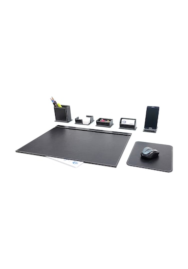 Prozenis Pr507 Siyah Renk Deri Sümen Takımı 7 Parça