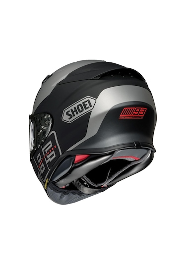 Shoei Nxr 2 MM93 Collection Rush Tc 5 Mat Kask Füme - Gri