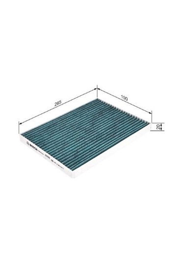 Nissan Qashqai+2 1.5dci 2008-2013 Bosch Karbonlu Alerjik Polen Filtresi