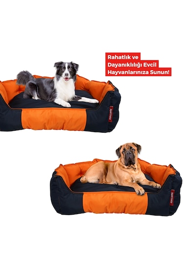 Xpermate Biscuit Tüy Tutmaz Kedi Köpek Yatağı 75 x 80 x 28 CM