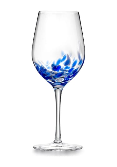 Jumbo Misterio 6'lı Kadeh Takımı 350 Ml Mavi