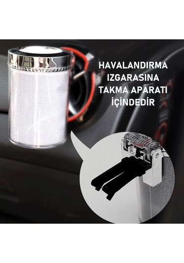 River World Kapaklı Rgb Işıklı Otomobil Küllüğü