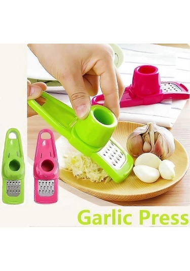 Sarımsak Öğütücü - Sarımsak İçin El Öğütücü, 2024 Yeni El Presli Çok Renkli