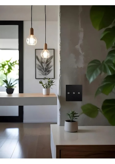 Ubaro Siyah Dokunmatik Işık Anahtarı 241029049