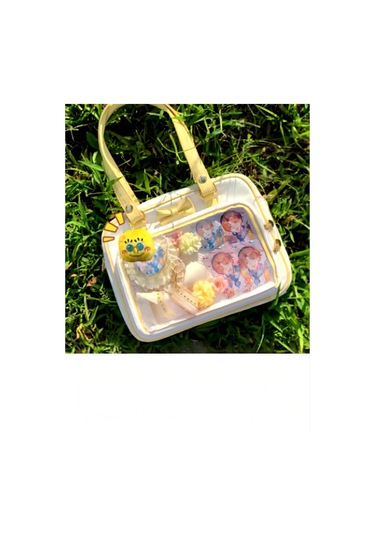 Ranray Şeffaf Pencereli Sırt Çantası Sarı Fiyonk 324585730 Gri