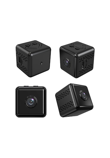 Suofeng 4k Mini Akıllı Göz Kamera: 150 Geniş Açı, İki Renkli Gece Görüşü, Hareket Algılama, 128gb Ek Bellek, Ev/pet/çocuk İzleme, Manyetik Montaj